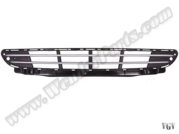 Mercedes C Serisi W203 2000-2007 Tampon Izgarası Ön Orta; Gümüş Çitalı, Açık | WENDER MN2038801005SL