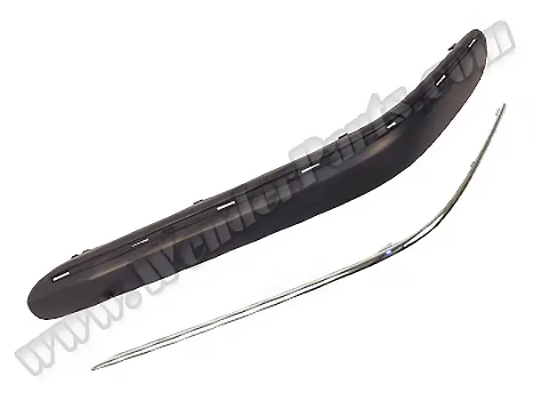 Mercedes C Serisi W203 2000-2007 Tampon Bandı Ön Sol; Nikelajlı | WENDER MN2038856121