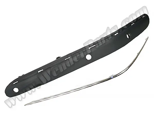 Mercedes C Serisi W203 2000-2007 Tampon Bandı Ön Sol; Park Sensörlü, Nikelajlı | WENDER MN2038856321