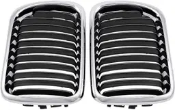 Bmw E36 1996-1999 Krom-Siyah Panjur Takımı