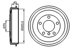 BMW E36 316i Fren Kampanası | BOSCH 0986477043