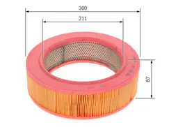 Mercedes W123 300CD OM617 Hava Filtresi | BOSCH 1457429080