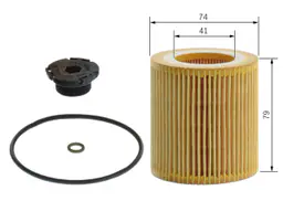 BMW F11 528i N20 Yağ Filtresi | BOSCH F026407175