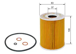 BMW E90 M3 S65 Yağ Filtresi | BOSCH F026407255