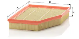 BMW 5 Serisi E60-61 530xi N52 N53 Hava Filtresi | MANN C 30139