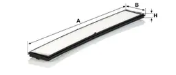 BMW 3 Serisi E46 330i/Ci/Xi M54 Polen Filtresi | MANN CU 6724