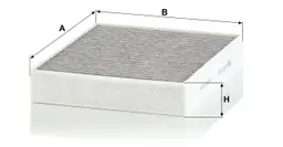 BMW 3 Serisi F80 M3 S55 Polen Filtresi | MANN CUK 25001