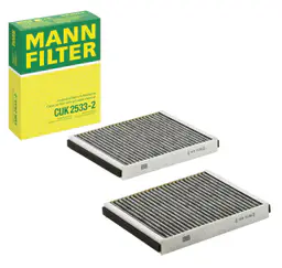 BMW 7 Serisi F01-F02-F03-F04 730 d N57 Polen Filtresi | MANN CUK 2533-2