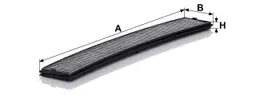 BMW 3 Serisi E46 M3 CSL 3.2 S54 Polen Filtresi | MANN CUK 6724