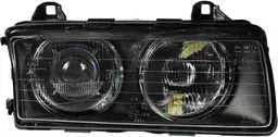 BMW 3 Serisi E36 Ön Sol Far Beneksiz Mercekli | DEPO 444-1110L-LD-EO