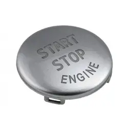 Bmw E60 Start Stop Düğme Kapağı Gümüş | GKL 342853