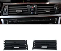 BMW 3 Serisi F30 Ön Orta Kalorifer Izgarası Siyah | ITHAL 64229218552