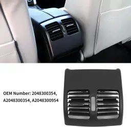 Mercedes C Serisi W204 Arka Kalorifer Izgarası Siyah | ITHAL A2048300354