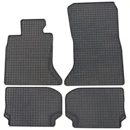 BMW 5 Serisi F10 F11 2010-2017 Siyah Lastik Paspas