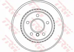 BMW 3 Serisi F30 316i N13 Arka Fren Diski | TRW DF4450