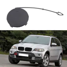 BMW X5 Serisi E70 Tampon Çeki Demiri Kapağı Ön Sağ 2007-10 | 51117159590