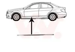 Mercedes C Serisi W204 Ön Sağ Kapı Nikelajı | ITHAL A2047200280