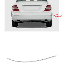 Mercedes C Serisi W204 Tampon Arka Nikelajı Sağ 2007 | ITHAL A2048851021