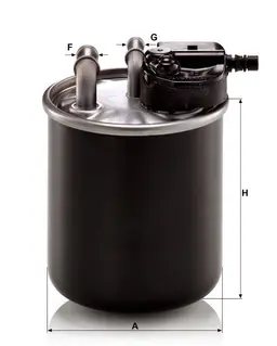 Mercedes GL X164 GL 320 CDI OM642 Yakıt Filtresi | MANN WK820/15