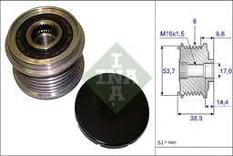 BMW 3 Serisi E90 320 d xDrive Alternatör Kasnağı | INA 535 0203 10_34
