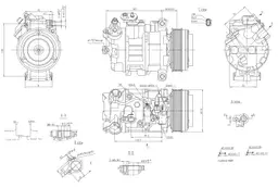 BMW 3 Serisi E92 N57 Klima Kompresörü | HELLA 8FK 366 201-841
