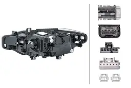BMW 3 Serisi F30 Far LED Sağ | HELLA 1EX 012 103-921