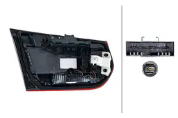 BMW 3 Serisi F30 Stop Lambası Hibrit Sağ | HELLA 2SK 012 148-321