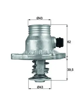 BMW 5 Serisi E39 M62 Termostat | MAHLE TM 11 105