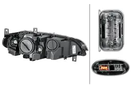 BMW X5 Serisi E70 Far Bi-Xenon Sol | HELLA 1EL 009 644-611