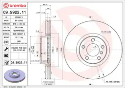 BMW X5 Serisi E70 4.8 i xDrive Ön Fren Diski Havalandırmalı | BREMBO 09992211