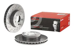 Mercedes C Serisi W204 C 200 CGI Ön Fren Diski Havalandırmalı | BREMBO 09A61351