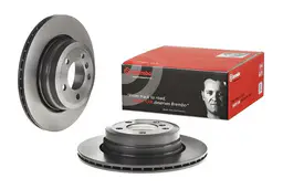 BMW 7 Serisi E65 730 i, Li Arka Fren Diski Havalandırmalı | BREMBO 09B26811