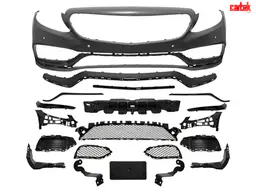 Mercedes C Serisi W205 Set Komple Tampon Pdcli AMG 2014-18 Ön | CARTEK TPMRDALM42