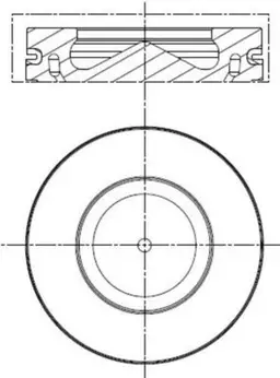 BMW 1 Serisi F20 B47 Piston 84.50mm 050 | MAHLE 081 PI 00113 002