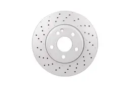 Mercedes B Serisi W246 Fren Diski Delikli Ön | HELLA 8DD 355 129-681