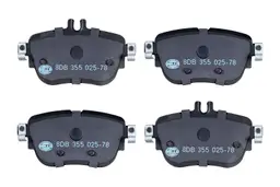 Mercedes E Serisi W213 Fren Balatası Arka | HELLA 8DB 355 025-781