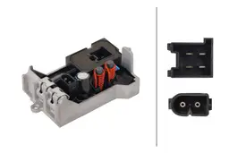 Mercedes C Serisi W203 Kalorifer Rezistansı | HELLA 5HL 366 410-451