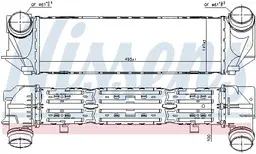 BMW 5 Serisi F10 2009-2016 N20 İnterkol Radyatörü | NISSENS 96321