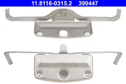 BMW 3 Serisi E92 2005-2013 Balata Sacı Ön | ATE 11.8116-0315.2