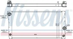 BMW 5 Serisi F07 2008-2017 N55 Su Radyatörü | NISSENS 60828