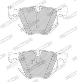 BMW 6 Serisi E63 2003-2010 Fren Balatası Arka | FERODO FDB1748