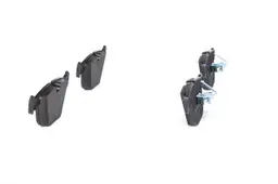 BMW 7 Serisi F01/F02/F03/F04 2008-2015 Fren Balatası Arka | BOSCH 0986494339