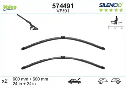 Mercedes C Serisi W204 Silecek Süpürgesi | VALEO 574491