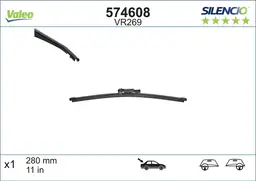 BMW 1 Serisi E87 Silecek Süpürgesi | VALEO 574608