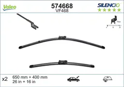 BMW 8 Serisi G15 Silecek Süpürgesi | VALEO 574668