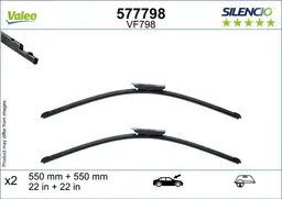 Mercedes C Serisi W206 Silecek Süpürgesi | VALEO 577798