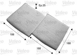 BMW X3 Serisi F25 Polen Filtresi | VALEO 715714