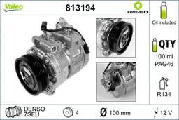 BMW 5 Serisi E60 M54 Klima Kompresörü | VALEO 813194