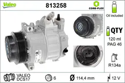 Mercedes C Serisi W204 M271 Klima Kompresörü | VALEO 813258