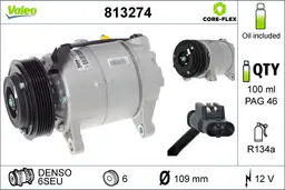 BMW 1 Serisi F20 B38 Klima Kompresörü | VALEO 813274
